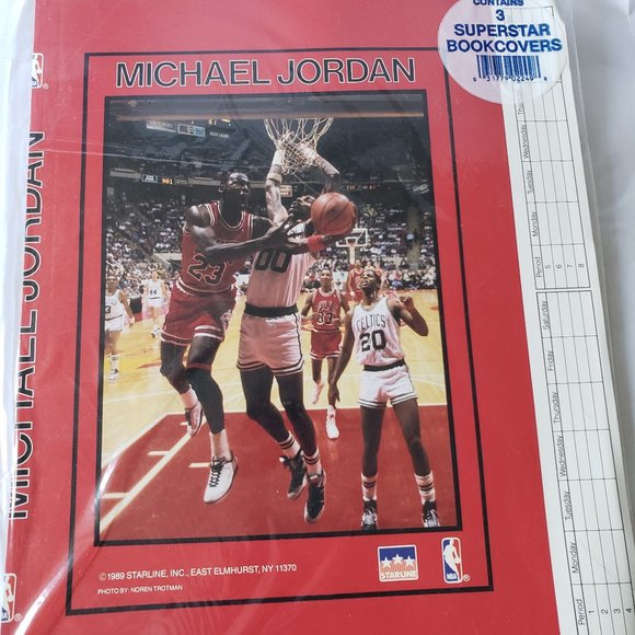 MICHAEL JORDAN AND MAGIC JOHNSON BOOK COVERS - NEW - Picture 16 of 16